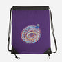 Lost Between Time And Space-none drawstring bag-kharmazero