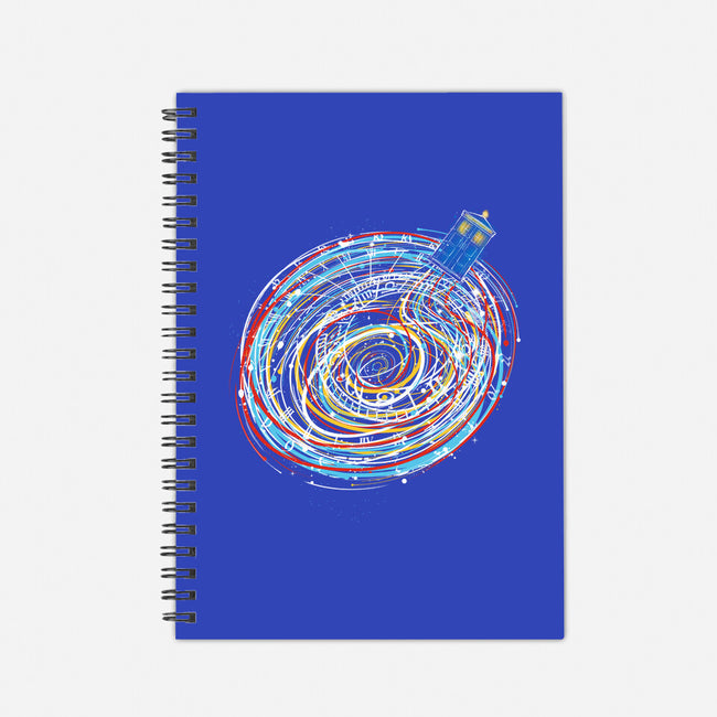 Lost Between Time And Space-none dot grid notebook-kharmazero