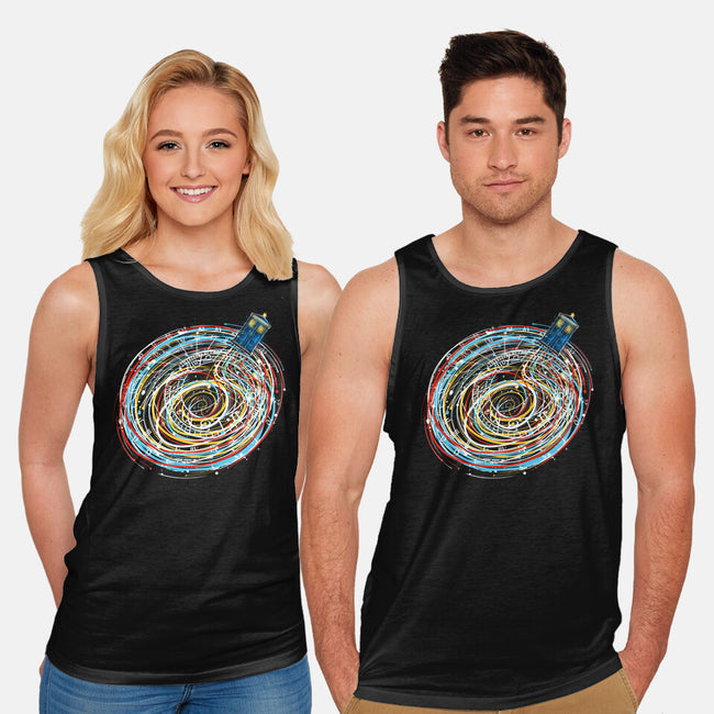 Lost Between Time And Space-unisex basic tank-kharmazero