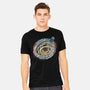 Lost Between Time And Space-mens heavyweight tee-kharmazero