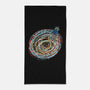 Lost Between Time And Space-none beach towel-kharmazero