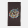 Lost Between Time And Space-none beach towel-kharmazero