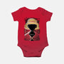 Luffy Glitch-baby basic onesie-danielmorris1993