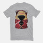 Luffy Glitch-womens fitted tee-danielmorris1993