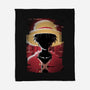 Luffy Glitch-none fleece blanket-danielmorris1993