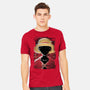 Luffy Glitch-mens heavyweight tee-danielmorris1993