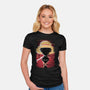 Luffy Glitch-womens fitted tee-danielmorris1993
