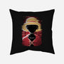 Luffy Glitch-none removable cover w insert throw pillow-danielmorris1993