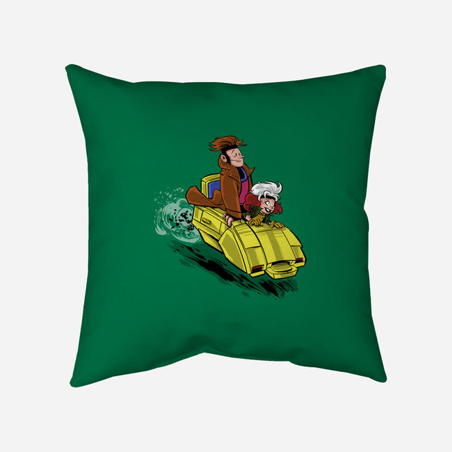 Mutant Race-none removable cover throw pillow-zascanauta