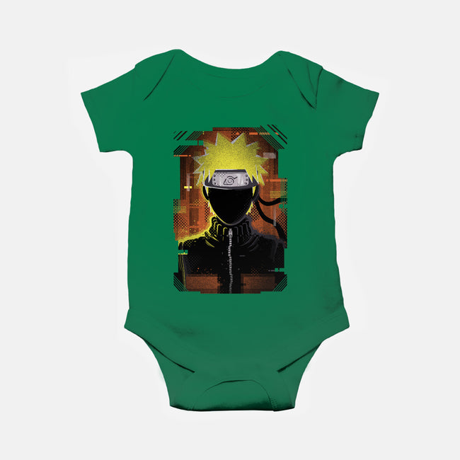 Naruto Glitch-baby basic onesie-danielmorris1993