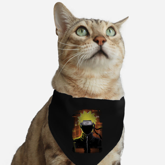 Naruto Glitch-cat adjustable pet collar-danielmorris1993