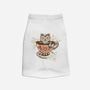 Neko Cat Coffee Tea-dog basic pet tank-tobefonseca