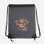 Neko Cat Coffee Tea-none drawstring bag-tobefonseca
