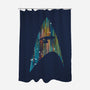 Neon Boldly V2-none polyester shower curtain-kharmazero