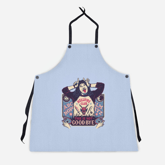 Ouija Eddie-unisex kitchen apron-momma_gorilla