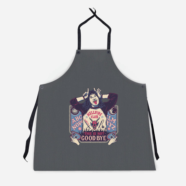 Ouija Eddie-unisex kitchen apron-momma_gorilla