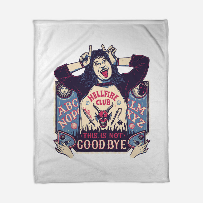 Ouija Eddie-none fleece blanket-momma_gorilla