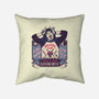 Ouija Eddie-none removable cover w insert throw pillow-momma_gorilla
