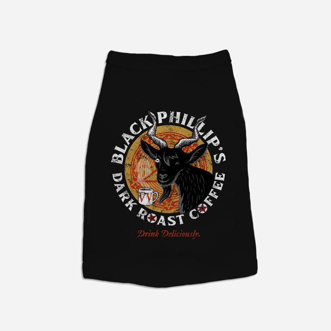 Phillip's Dark Roast-dog basic pet tank-goodidearyan