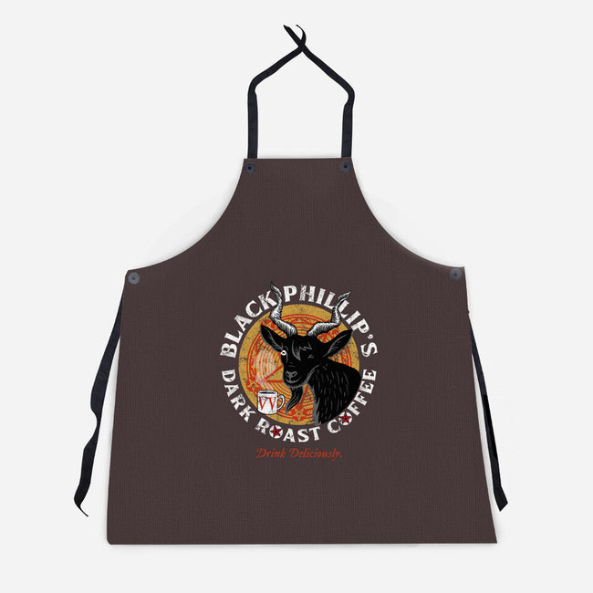 Phillip's Dark Roast-unisex kitchen apron-goodidearyan