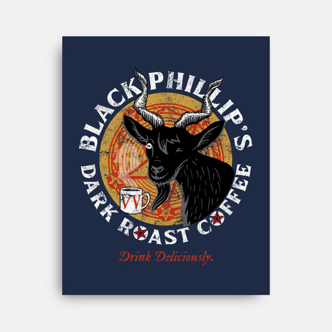 Phillip's Dark Roast-none stretched canvas-goodidearyan