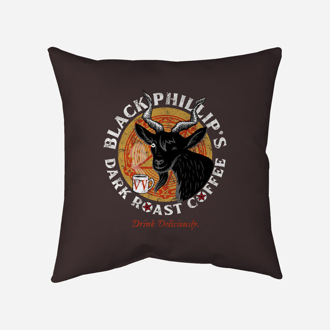 Phillip's Dark Roast-none removable cover w insert throw pillow-goodidearyan