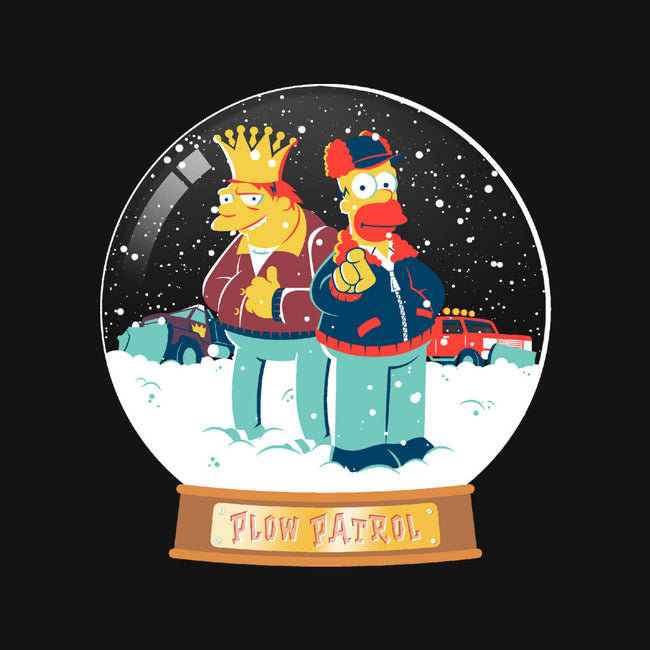 Plow Patrol-none removable cover w insert throw pillow-se7te
