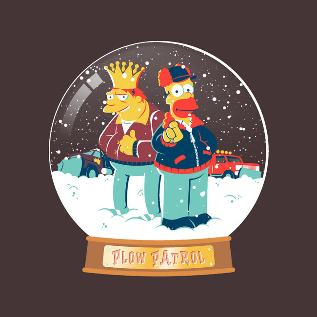 Plow Patrol-none removable cover w insert throw pillow-se7te