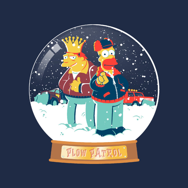 Plow Patrol-none removable cover w insert throw pillow-se7te