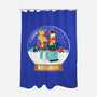 Plow Patrol-none polyester shower curtain-se7te
