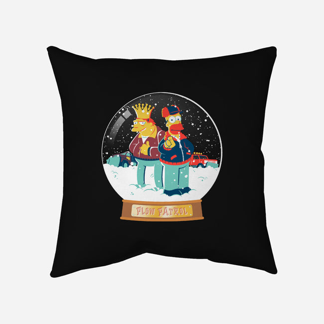 Plow Patrol-none removable cover w insert throw pillow-se7te