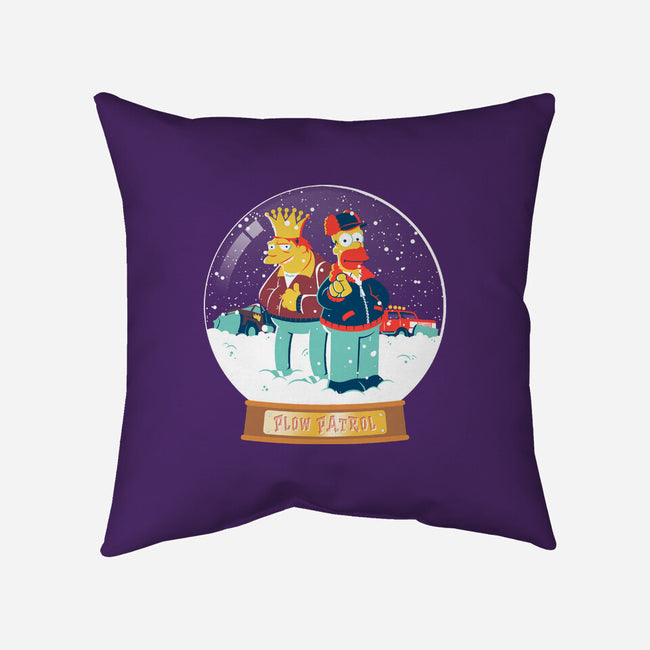 Plow Patrol-none removable cover w insert throw pillow-se7te