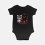 Cute and Evil-baby basic onesie-FunkVampire