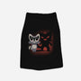 Cute and Evil-cat basic pet tank-FunkVampire