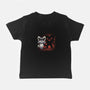 Cute and Evil-baby basic tee-FunkVampire