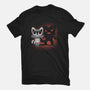 Cute and Evil-womens fitted tee-FunkVampire