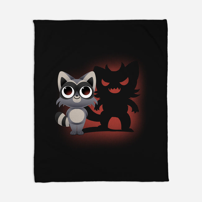 Cute and Evil-none fleece blanket-FunkVampire