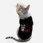 Cute and Evil-cat basic pet tank-FunkVampire