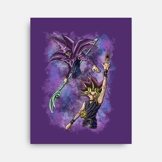 Ready Dark Magician-none stretched canvas-nickzzarto