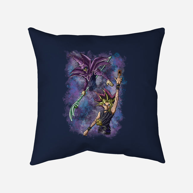 Ready Dark Magician-none removable cover w insert throw pillow-nickzzarto