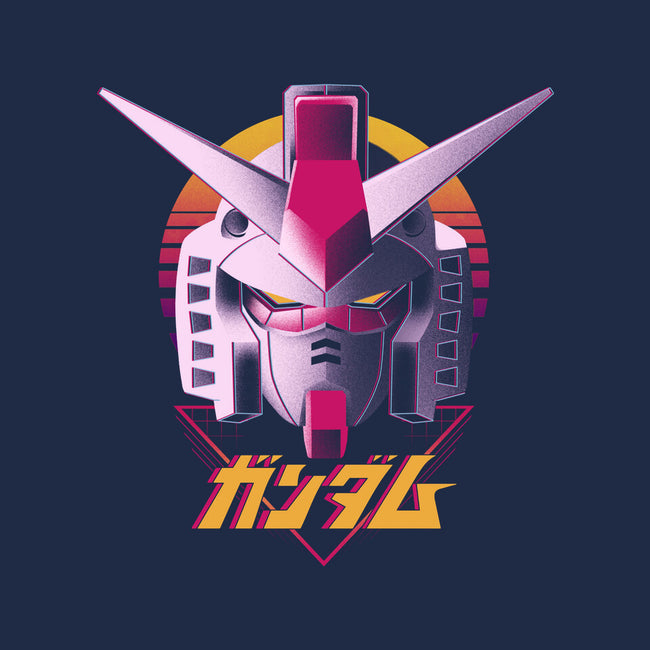 Retro Gundam-womens fitted tee-ddjvigo