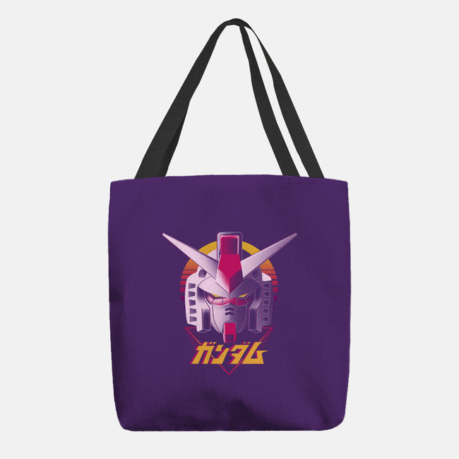 Retro Gundam-none basic tote bag-ddjvigo