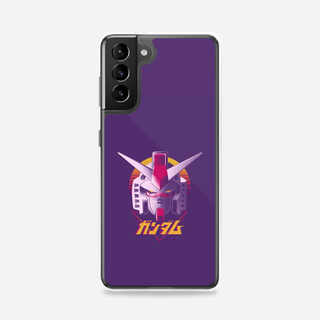 Retro Gundam-samsung snap phone case-ddjvigo