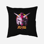 Retro Gundam-none removable cover w insert throw pillow-ddjvigo