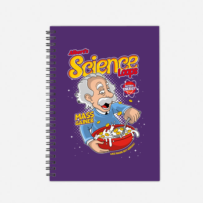 Science Loops-none dot grid notebook-retrodivision