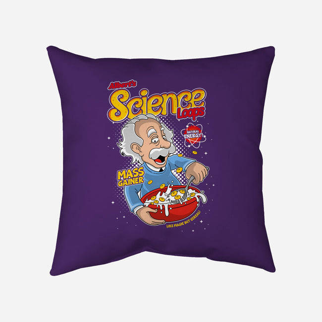 Science Loops-none removable cover w insert throw pillow-retrodivision