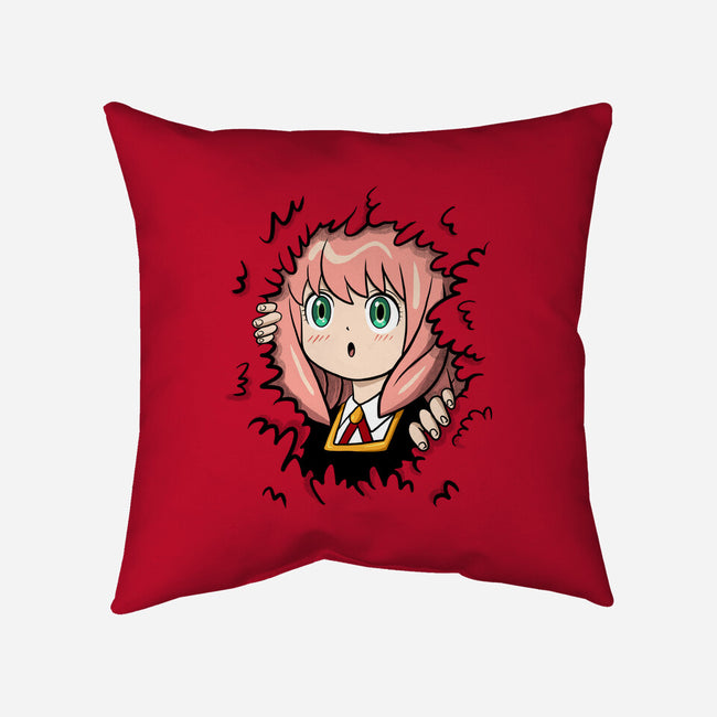 Shocked Girl-none removable cover throw pillow-spoilerinc