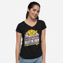 Someday-womens v-neck tee-RoboMega