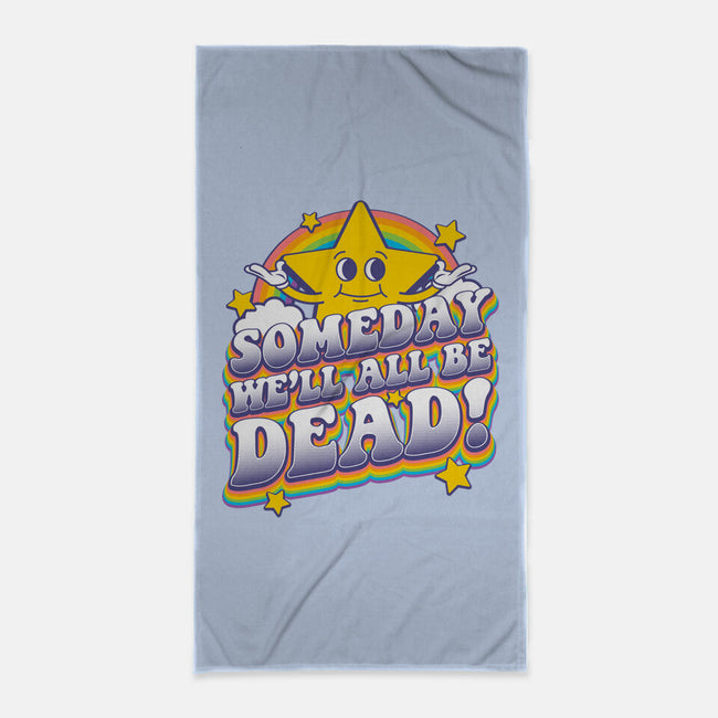 Someday-none beach towel-RoboMega