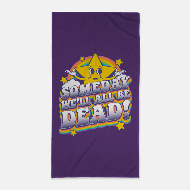 Someday-none beach towel-RoboMega